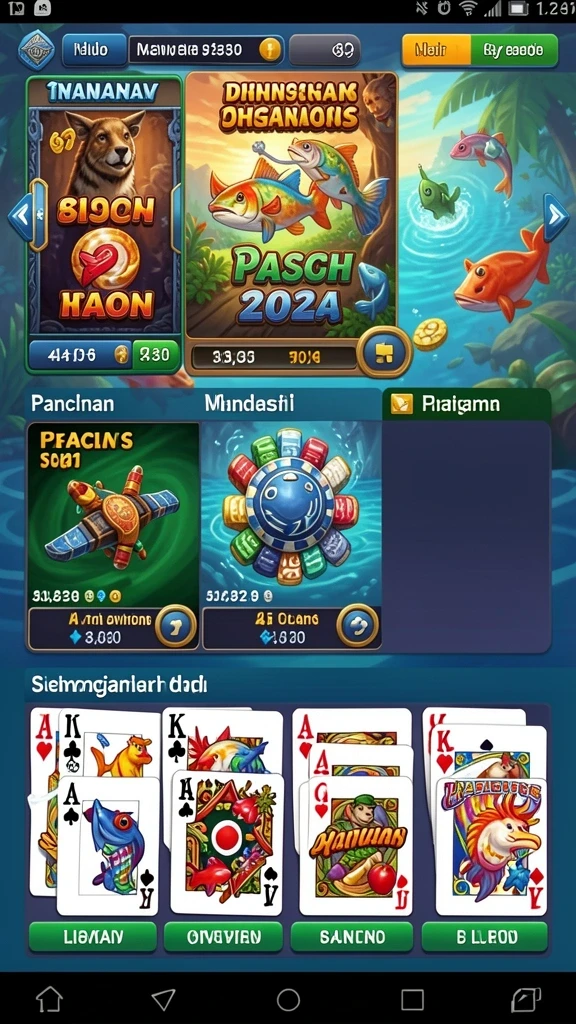 9zkgames - Tampilan antarmuka yang ramah pengguna.