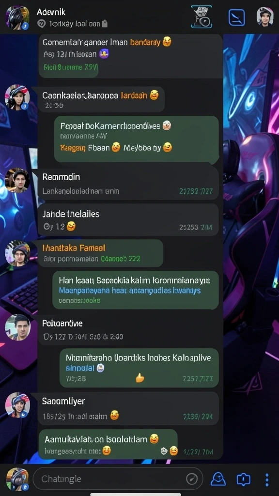 gacormega - Tampilan grafis yang memukau dalam permainan.