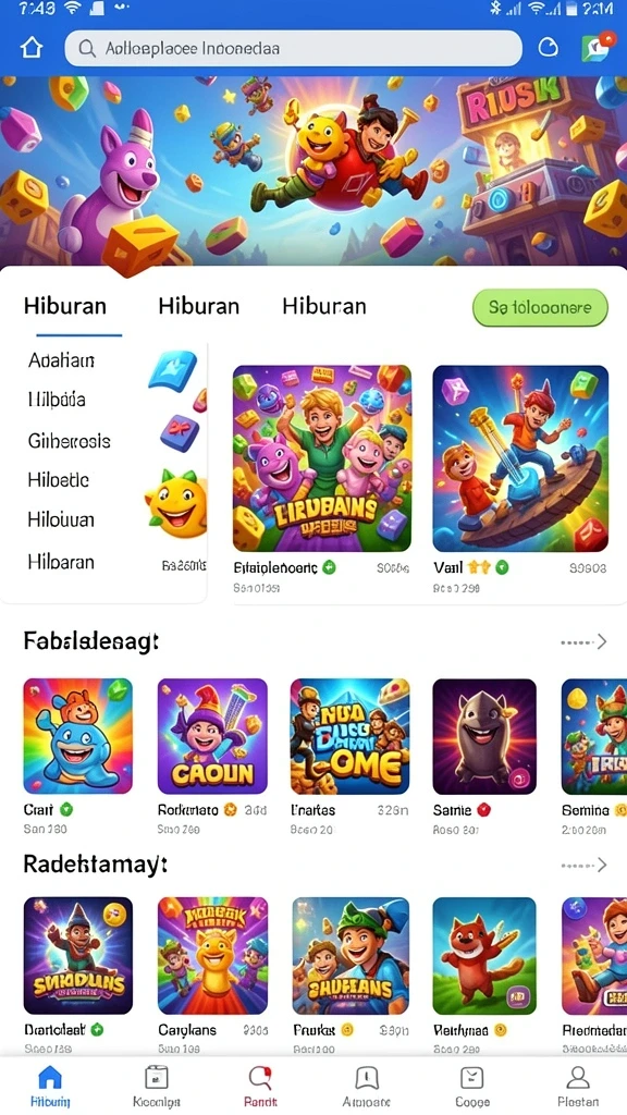 in88 - Tampilan antarmuka yang user-friendly dan menarik.