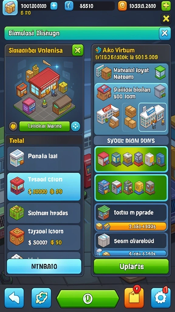 indo777 - Antarmuka pengguna yang ramah dan intuitif.