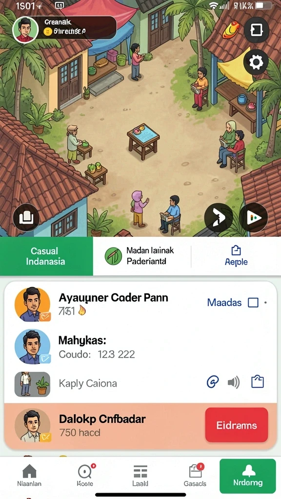 rpok - Tangkapan layar RPOK menampilkan momen permainan yang mendebarkan.