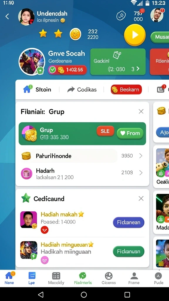 turu99 - Menu interaksi sosial dengan pemain lain yang menyenangkan.