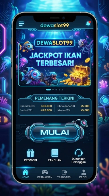 Layar utama dewaslot99 — antarmuka bersih setelah instalasi